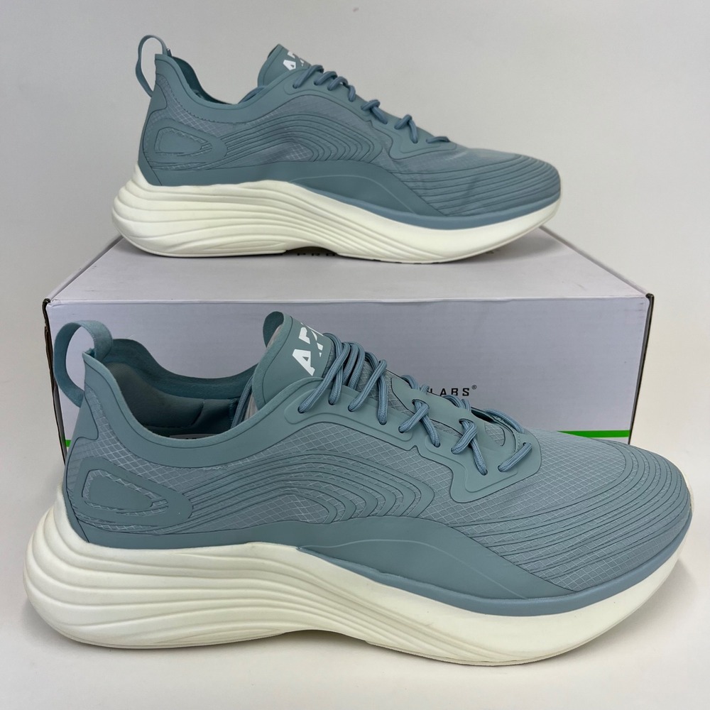 APL Streamline Running Shoes Lightweight Athletic Elder‎ Green White Size 14